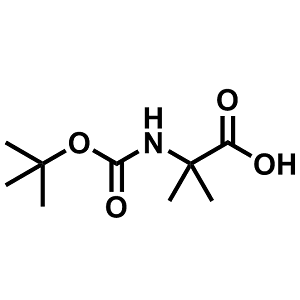 30992-29-1；N-叔丁氧羰基-2-甲基丙氨酸