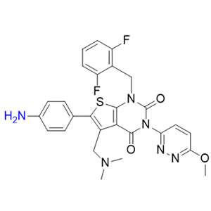 瑞盧戈利雜質(zhì)05 1589503-93-4