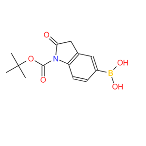 1-BOC-氧代吲哚-5-硼酸 1256345-64-8