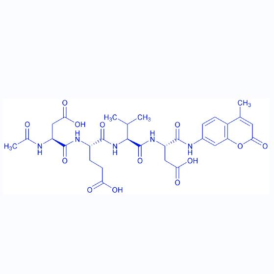 Caspase 3 Substrate 1m (Apopain), fluorogenic 169332-61-0.png