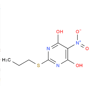 5-硝基-2-(丙基硫代)嘧啶-4,6-二醇