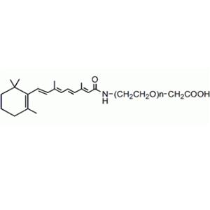 Retinoic acid-PEG-acid，維甲酸-聚乙二醇-羧酸