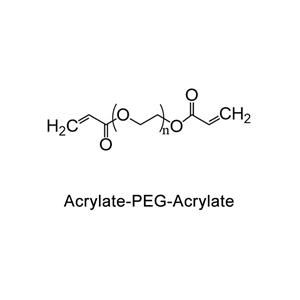 丙烯酸酯-聚乙二醇-丙烯酸酯；AC-PEG-AC