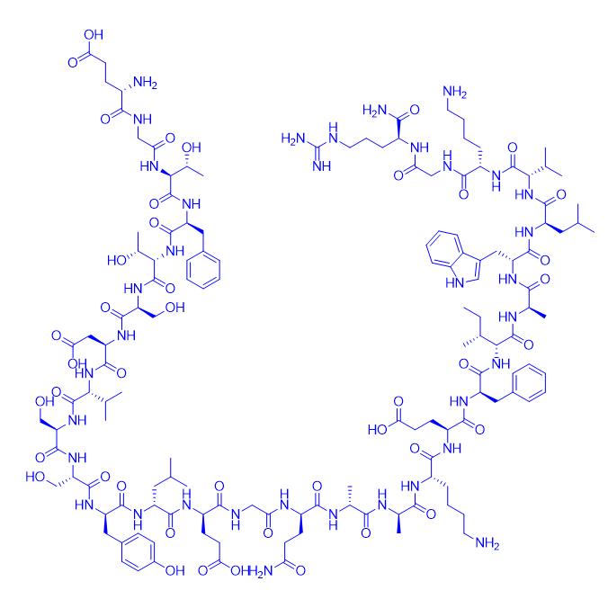 GLP-1 (9-36) amide (human, bovine, guinea pig, mouse, porcine, rat) 161748-29-4.png