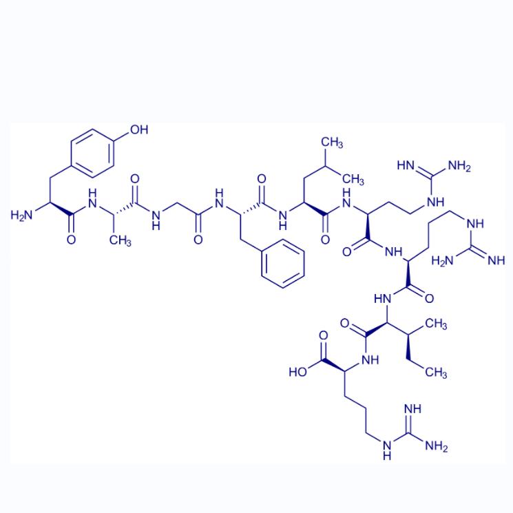 [D-Ala2] Dynorphin A (1-9), porcine 95673-38-4.png