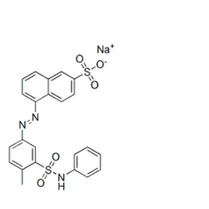 5-[[3-(苯胺基磺?；?-4-甲基苯基]偶氮]萘-2-磺酸鈉