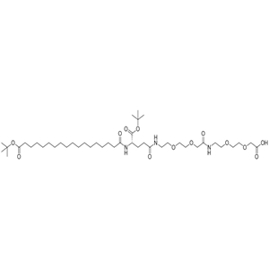 tBuO-Ste-Glu(AEEA-AEEA-OH)-OtBu；1118767-16-0；TEL19983060238