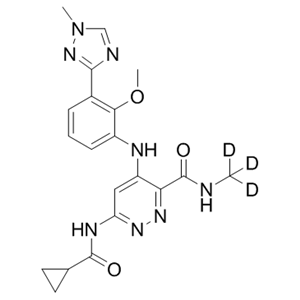 氘可來(lái)替尼，TYK2-IN-4，MS986165