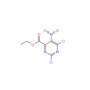 2,6-二氯-5-硝基嘧啶-4-羧酸乙酯 54368-61-5