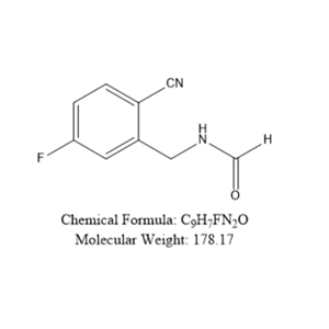 N-(2-氰基-5-氟芐基) 甲酰胺