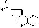 CAS 登錄號：881674-56-2, 5-(2-氟苯基)-1H-吡咯-3-甲醛