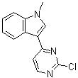 CAS 登錄號：1032452-86-0, 3-(2-氯-4-嘧啶基)-1-甲基-1H-吲哚