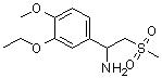 CAS 登錄號：253168-94-4, 3-乙氧基-4-甲氧基-alpha-[(甲基磺?；?甲基]-苯甲胺