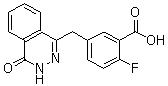 CAS 登錄號(hào)：763114-26-7, 2-氟-5-(4-氧代-3,4-二氫酞嗪-1-甲基)苯甲酸