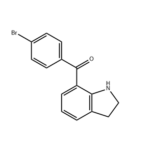 7-（4-溴苯甲酰）-2，3-二氫吲哚