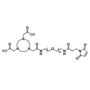 NOTA-PEG-Mal，NOTA-聚乙二醇-馬來酰亞胺