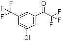 CAS 登錄號：1125812-58-9, 1-[3-氯-5-(三氟甲基)苯基]-2,2,2-三氟乙酮