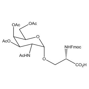 N-芴甲氧羰基-O-BETA-(2-乙酰氨基-2-脫氧-3,4,6-三-O-乙?；?ALPHA-D-吡喃半乳糖基)-L-絲氨酸 120173-57-1