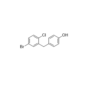 4-(5-溴-2-氯芐基)苯酚