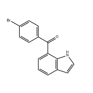 7-(4-溴代苯甲?；?吲哚 91714-50-0