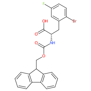 FMOC-L-(2-溴,5-氟)苯丙氨酸