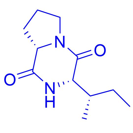 Cyclo(L-Pro-L-Ile) 57089-60-8.png