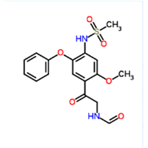 甲酰胺基甲基-2-甲氧基-4-甲磺酰胺基-5-苯氧基苯基酮