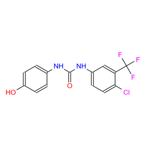 1-(4-氯-3-(三氟甲基)苯基)-3-(4-羥基苯基)脲