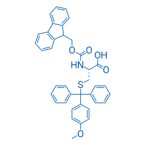 Fmoc-Cys(Mmt)-OH，N-芴甲氧羰基-S-(4-甲氧基三苯甲基)-L-半胱氨酸