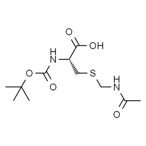 Boc-Cys(Acm)-OH，S-(乙酰氨甲基)-N-(叔丁氧羰基)-L-半胱氨酸