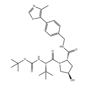 ((S)-1-((2S,4R)-4-羥基-2-((4-(4-甲基噻唑-5-基)芐基)氨基甲?；?吡咯烷-1-基)-3,3-二甲基-1-氧代丁烷-2-基)氨基甲酸叔丁酯