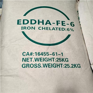 EDDHA-Fe 6% 螯合鐵肥 eddha鐵六 柑橘葡萄作物黃葉黃化補鐵 螯合鐵廠家批發(fā)