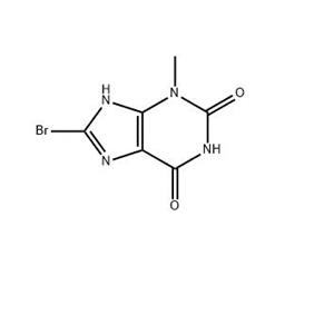 8-溴-3-甲基黃嘌呤
