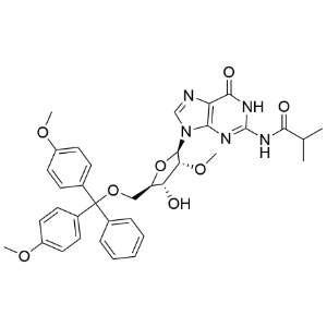  5'-O-DMT-N2-異丁酰基-2'-O-甲基鳥苷