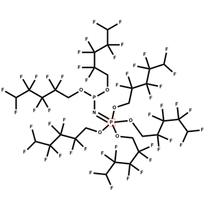 六（1H，1H，5H-全氟萘氧基）磷腈