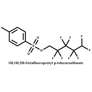 1H，1H，5H-八氟戊基對甲苯磺酸鹽