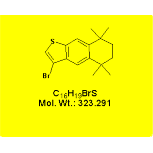3-溴 -5,5,8,8-四甲基 -5,6,7,8-四氫萘[2,3-b ]噻吩