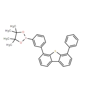 6-[3-苯基硼酸頻哪醇酯]-4-苯基-二苯并噻吩1858289-74-3