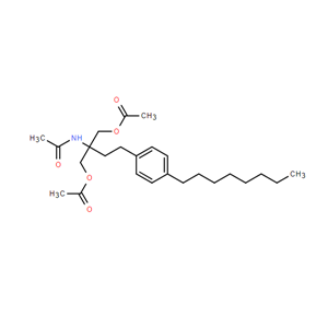 2-乙酰胺基-2-(4-辛基苯乙基)丙烷-1,3-二基二乙酸酯