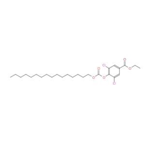 3,5-二氯-4-十六烷氧羰基苯甲酸乙酯  115895-09-5