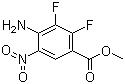 CAS 登錄號：284030-58-6, 4-氨基-2,3-二氟-5-硝基苯甲酸甲酯