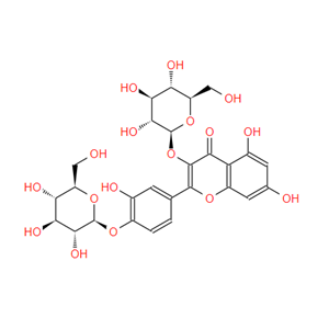 槲皮素3,4'-二葡糖苷