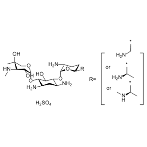 硫酸慶大霉素 Gentamicin sulfate 1405-41-0