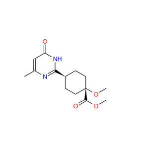 甲基(1R,4R)-4-(4-羥基-6-甲基嘧啶-2-基)-1-甲氧基環(huán)己烷-1-羧酸酯