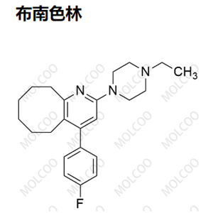 布南色林  132810-10-7   C23H30FN3 