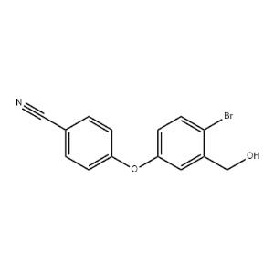 4-[4-溴-3-(羥基甲基)苯氧基]苯甲腈