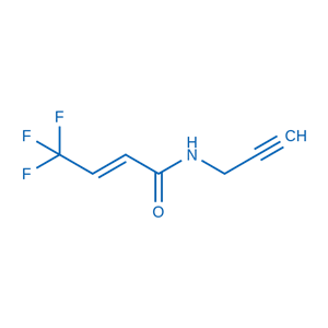 (E)-4,4,4-Trifluoro-N-(prop-2-yn-1-yl)but-2-enamide