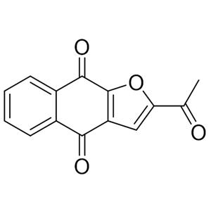 2-乙酰基呋喃并-1,4-萘醌，那帕卡辛 83280-65-3