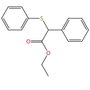 Benzeneacetic acid, a-(phenylthio)-, ethyl este，66693-10-5