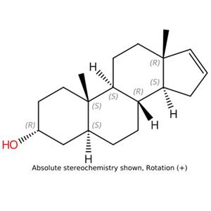 雄甾烯醇，(3α,5α)-16-烯-3-甾醇，1153-51-1